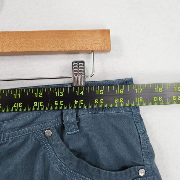 Kuhl Shorts Womens 12 Blue Cargo Bermuda UPF 50 Splash 11" Hiking Outdoor Casual - Picture 4 of 14